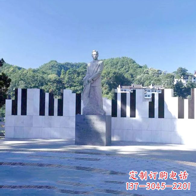 温州聆听聂耳石的音乐精魂,品味杰出音乐家的艺术雕塑