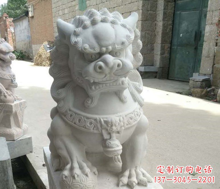 温州南方石雕龙狮子——浓烈的中国风雕塑