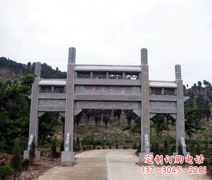 温州特色牌坊雕塑,将您的愿景演绎