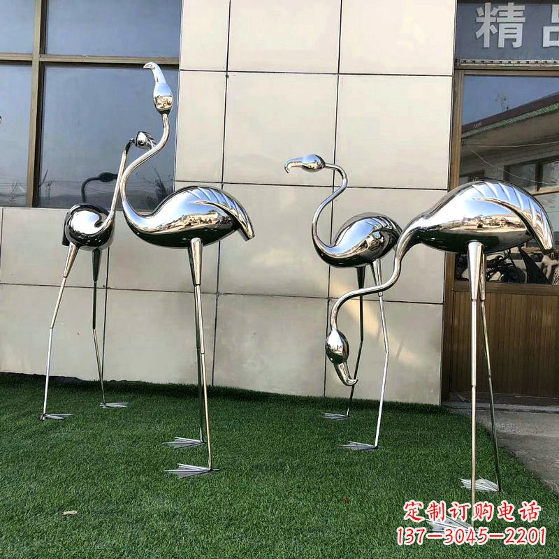 温州火烈鸟雕塑,缔造完美艺术品