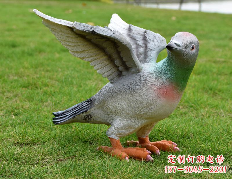 温州深具历史意义的和平鸽雕塑