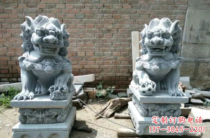 温州中领雕塑狮子雕塑,让您的空间格外有神韵