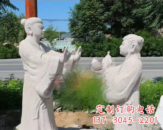 温州尊贵的孔融让梨石雕