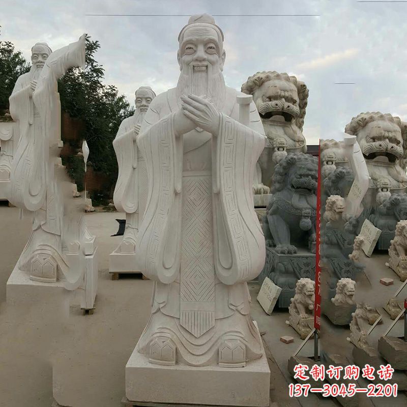 温州弘扬传统文化,尊崇孔子雕塑