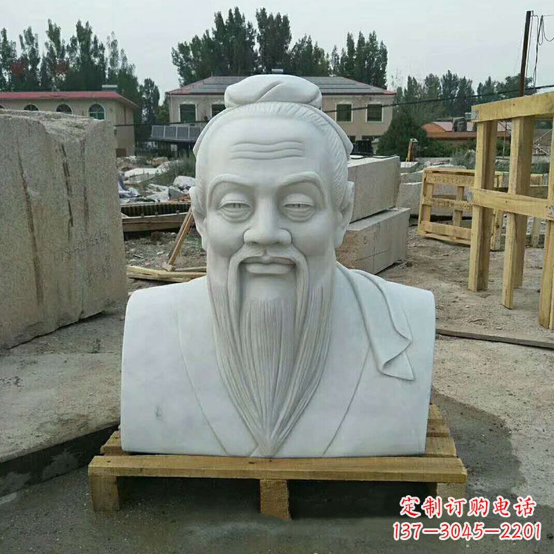 温州精致孔子雕塑,欣赏传统文化风采