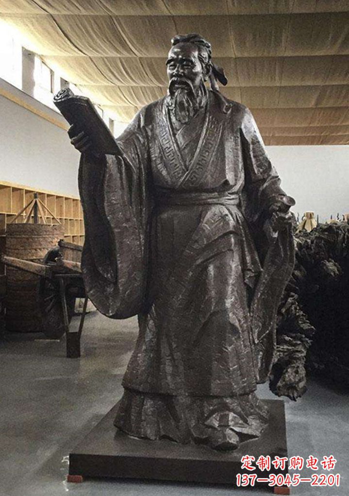 温州中国古代圣贤孔子雕塑