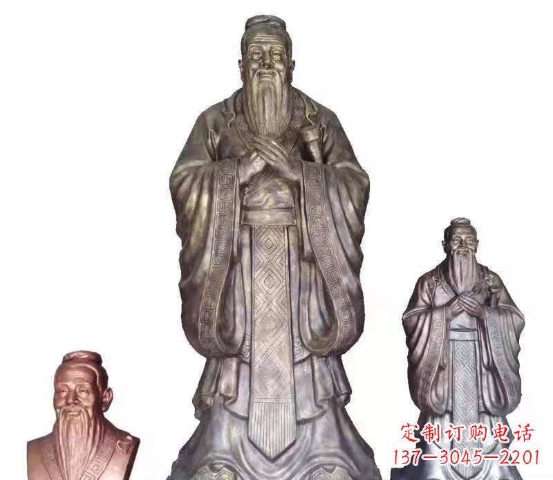 温州中领雕塑推出的精美古典孔子雕塑,是一款集…