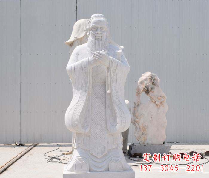 温州孔子古代名人石雕 (4)