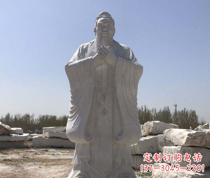 温州中领雕塑|传承古代精神:孔子雕塑