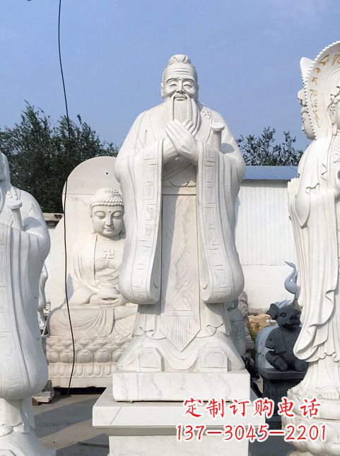 温州拥有古典文化底蕴的孔子雕塑