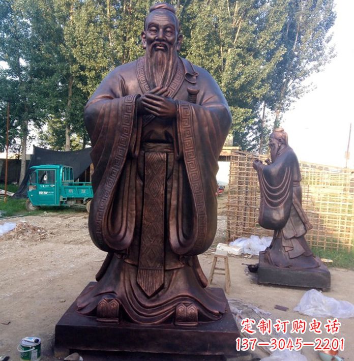 温州具有传奇色彩的孔子雕塑