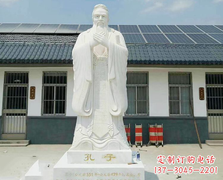 温州博大精深的孔子雕塑