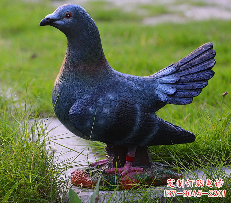 温州兰州和平鸽雕塑，传承和平文化