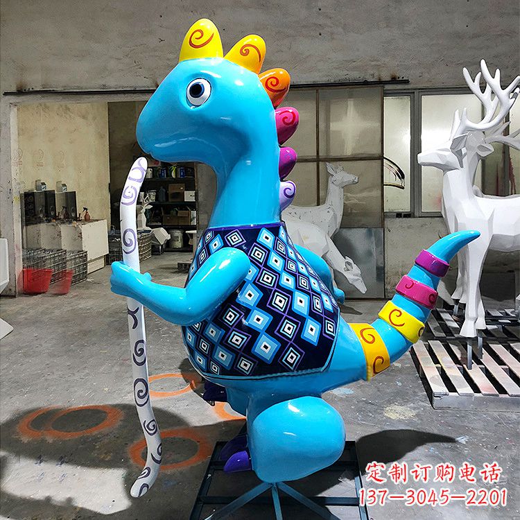 温州中领雕塑推出玻璃钢恐龙雕塑，采用最先进的…