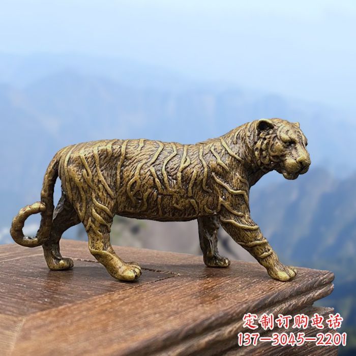 温州中领雕塑推出的复古铜老虎雕塑,为您带来古…