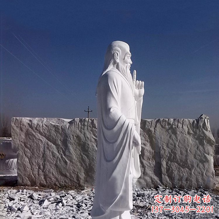 温州精美老子雕塑,充满哲学精髓