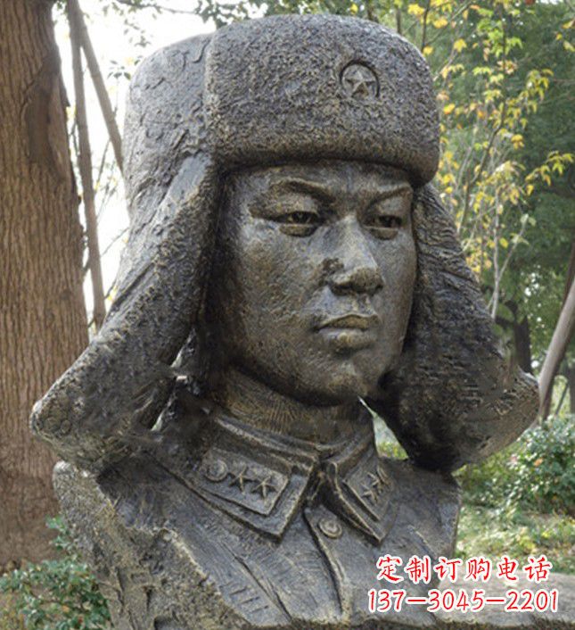 温州精致雕刻,肃穆崇尚——雷锋铜雕塑