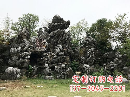 温州灵璧出品的山水雕塑