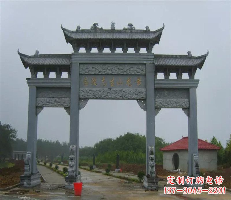 温州传承古典,艺术铸就灵动雕塑——中领雕塑定制牌坊石雕