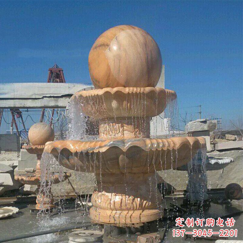 温州流水风水球