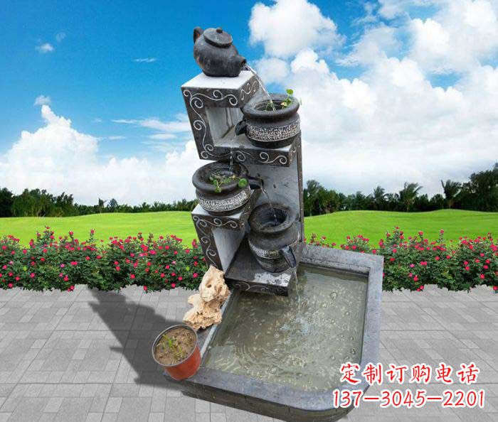 温州极具特色的水槽雕塑