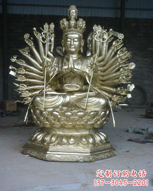 温州精致的观音铜雕,给您精彩的佛教体验