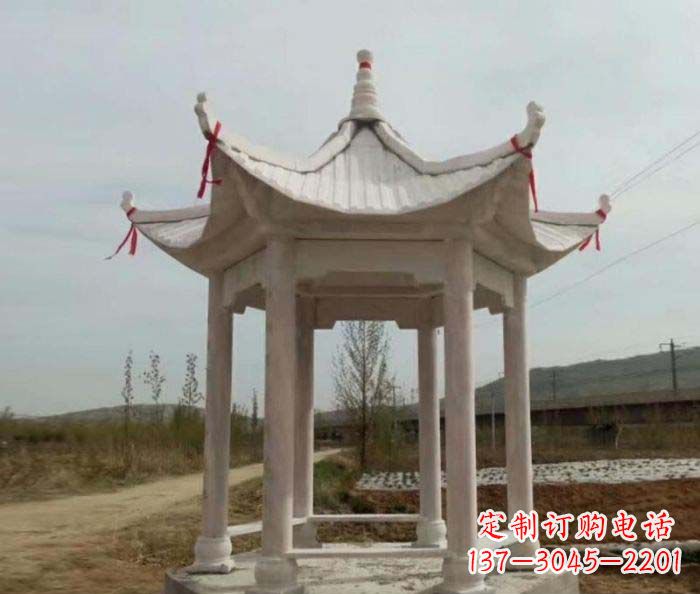 温州凉亭雕塑定制--领雕塑