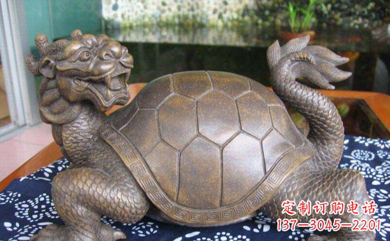 温州龙龟古代神兽铜雕