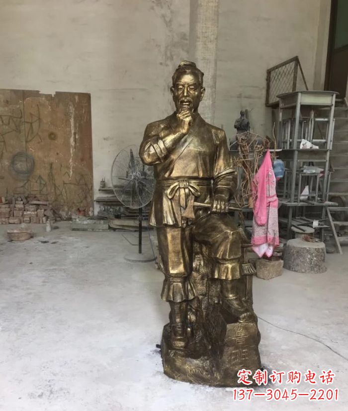 温州鲁班传世经典——铜雕塑