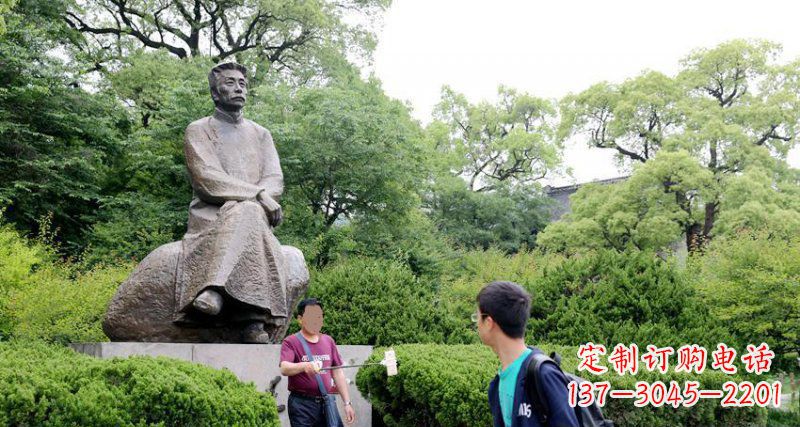 温州鲁迅铜雕,艺术品级的文化符号