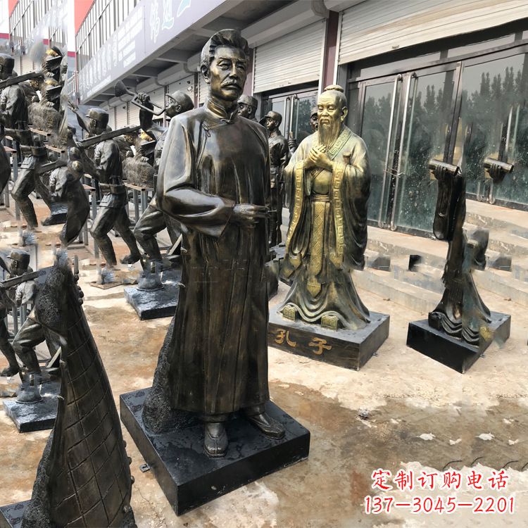 温州打造经典鲁迅雕塑,传承文化精神