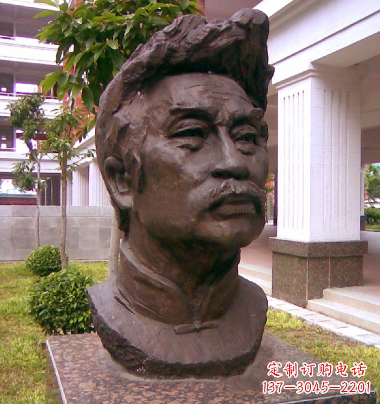 温州荣耀鲁迅,铸就永恒的铜像