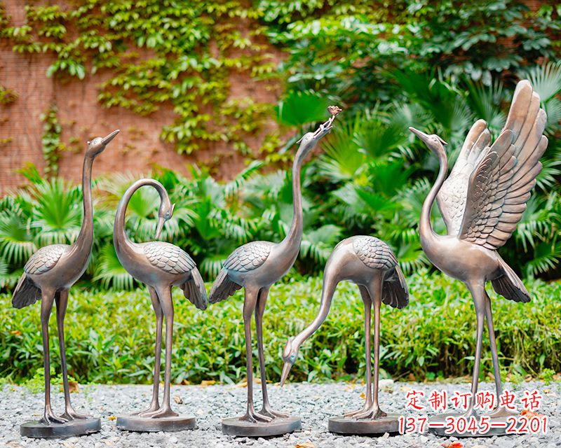 温州鹿鹤同春，经典款式雕塑