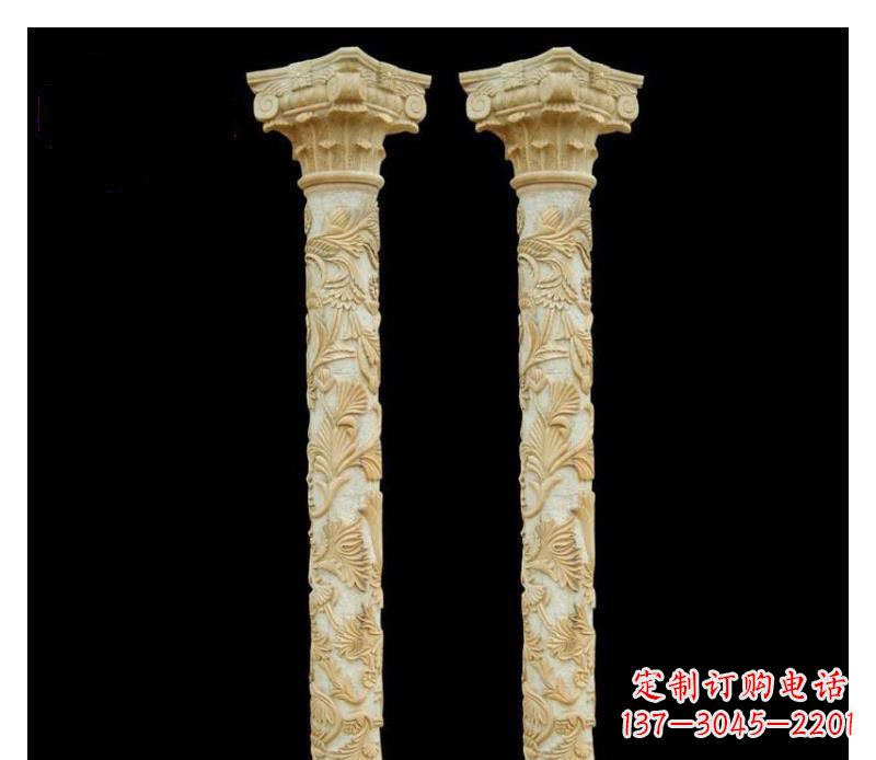 温州罗马风格砂岩马雕塑