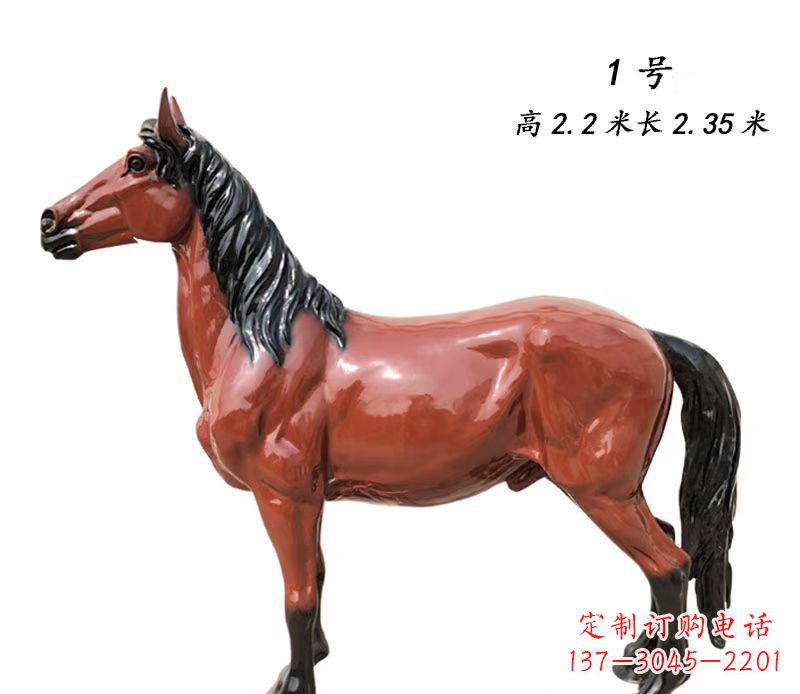 温州精美马雕塑让您尽情享受动物之美