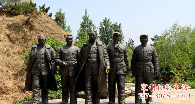 温州毛主席人物铜雕