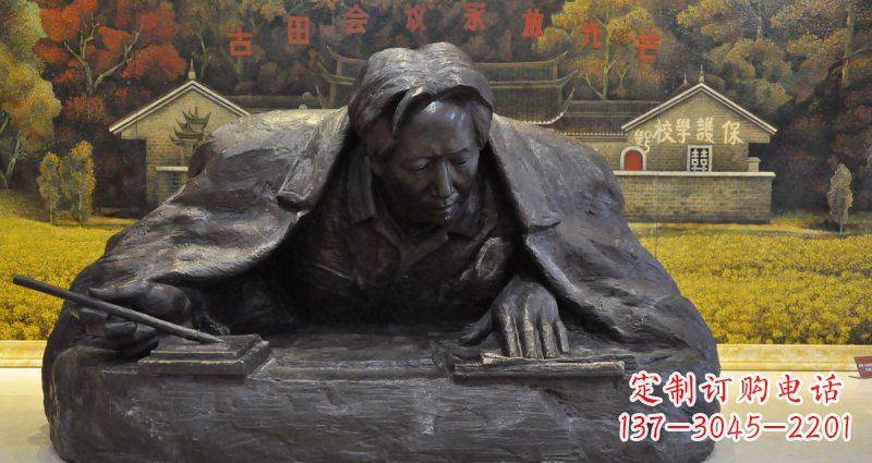 温州雕刻毛主席专属铜雕