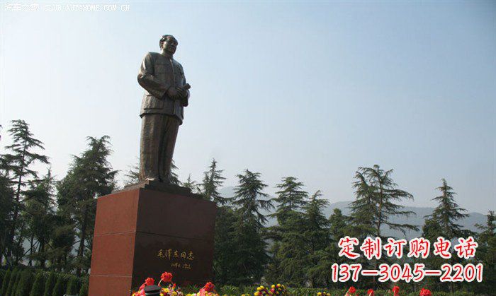 温州定制雕塑之毛主席铜雕