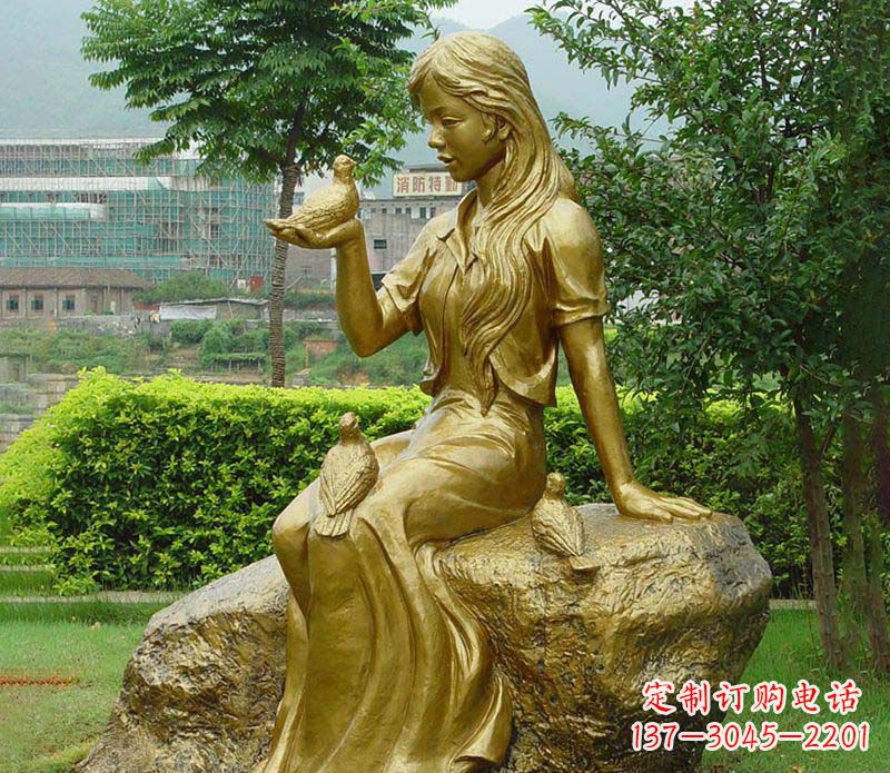 温州激发无限灵感的精美鸽子雕塑