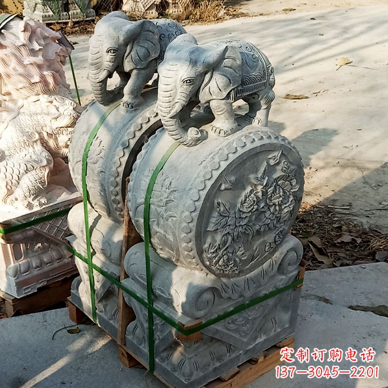 温州为您的大门增添重量感-中领雕塑石雕貔貅