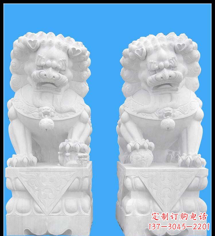 温州狮子雕塑,魅力体现宏伟大气