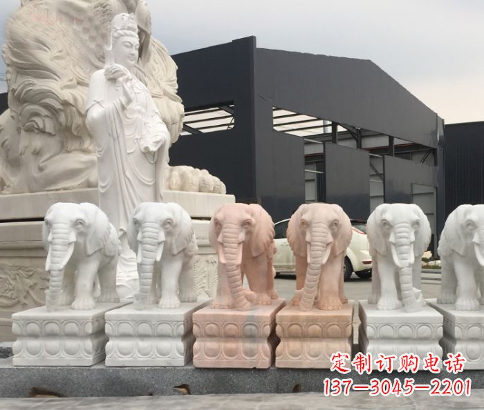 温州中领雕塑精美大象雕塑特别之处