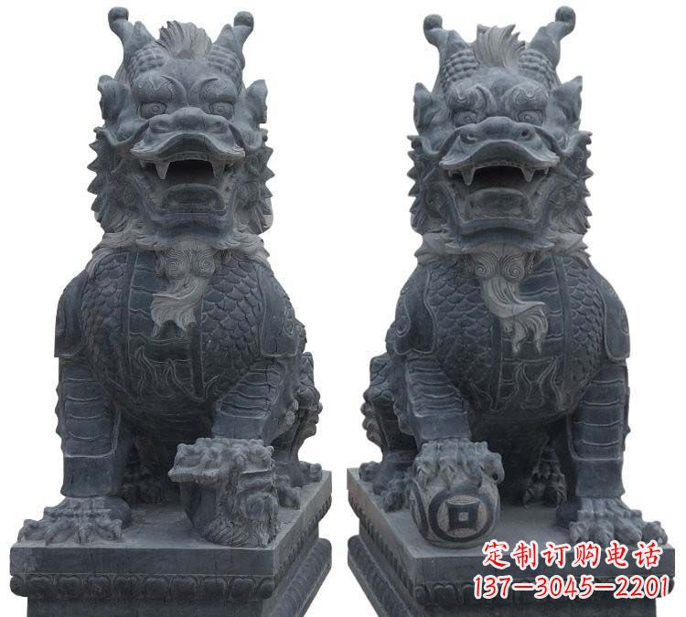 温州传统文化精灵--石雕麒麟