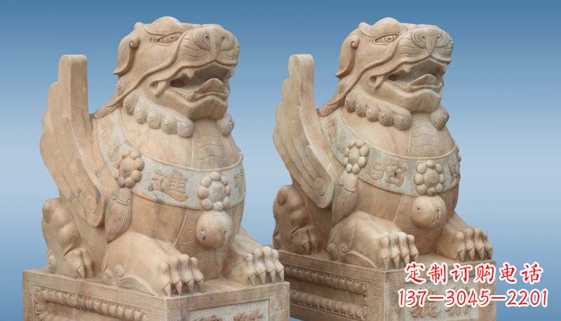 温州中领雕塑:传承古老传统,精心雕琢貔貅石雕