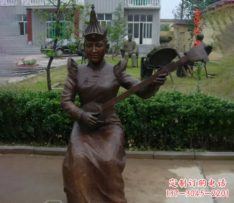 温州中领雕塑:激发女性精神魅力的铜雕塑