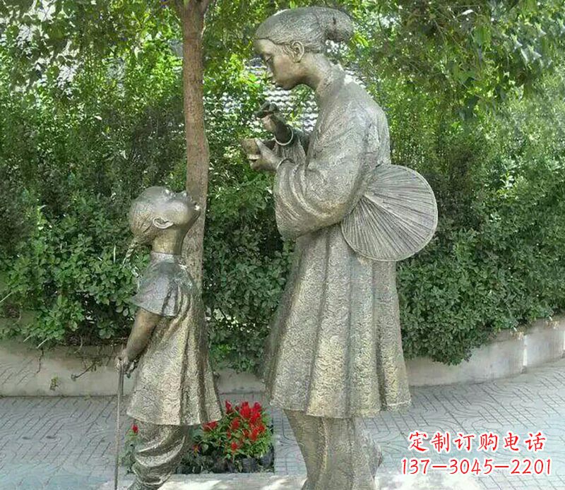 温州用浓浓母爱温暖心中的母亲雕塑