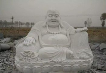 温州质感非凡的汉白玉弥勒佛雕塑