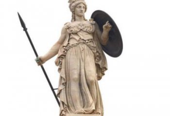 温州艺术定制——汉白玉希腊女神雅典娜雕塑