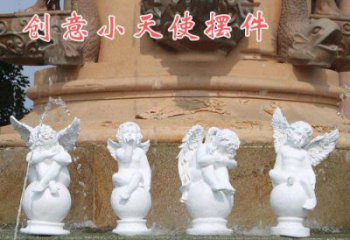 温州中领雕塑：汉白玉小天使雕塑