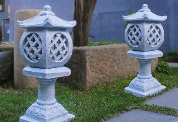 温州花岗岩石灯笼雕塑——点缀家园，照亮晚宴